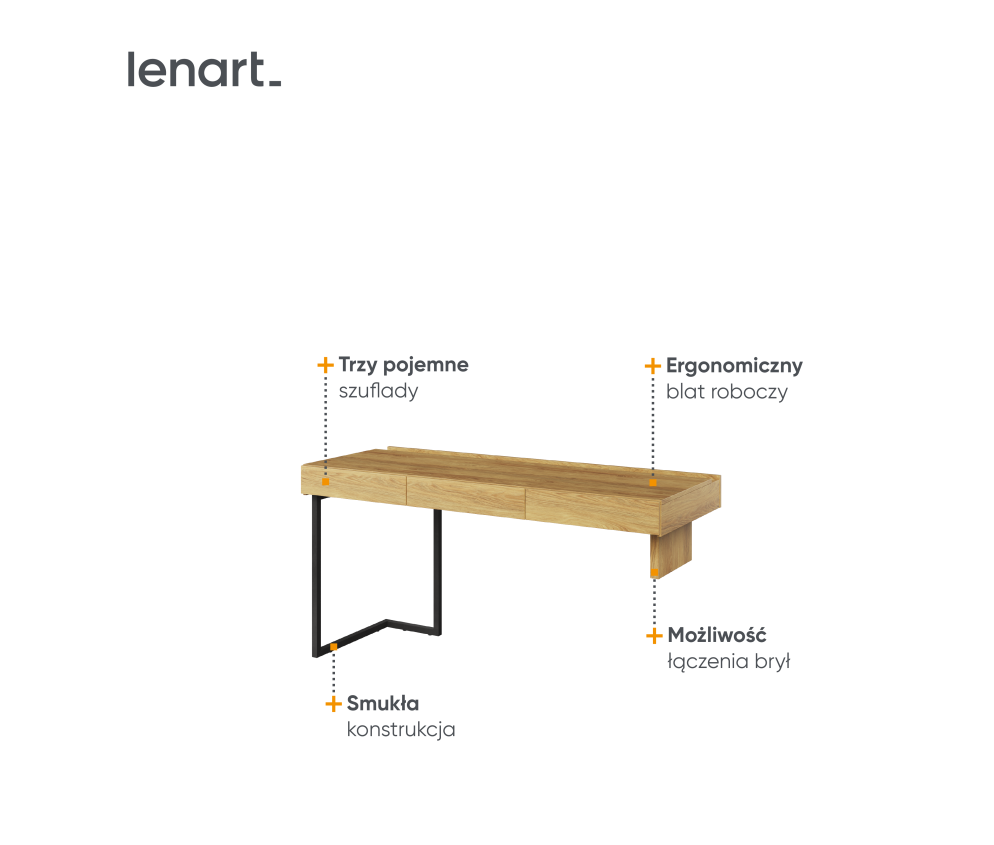Biurko TEEN FLEX TF-04
