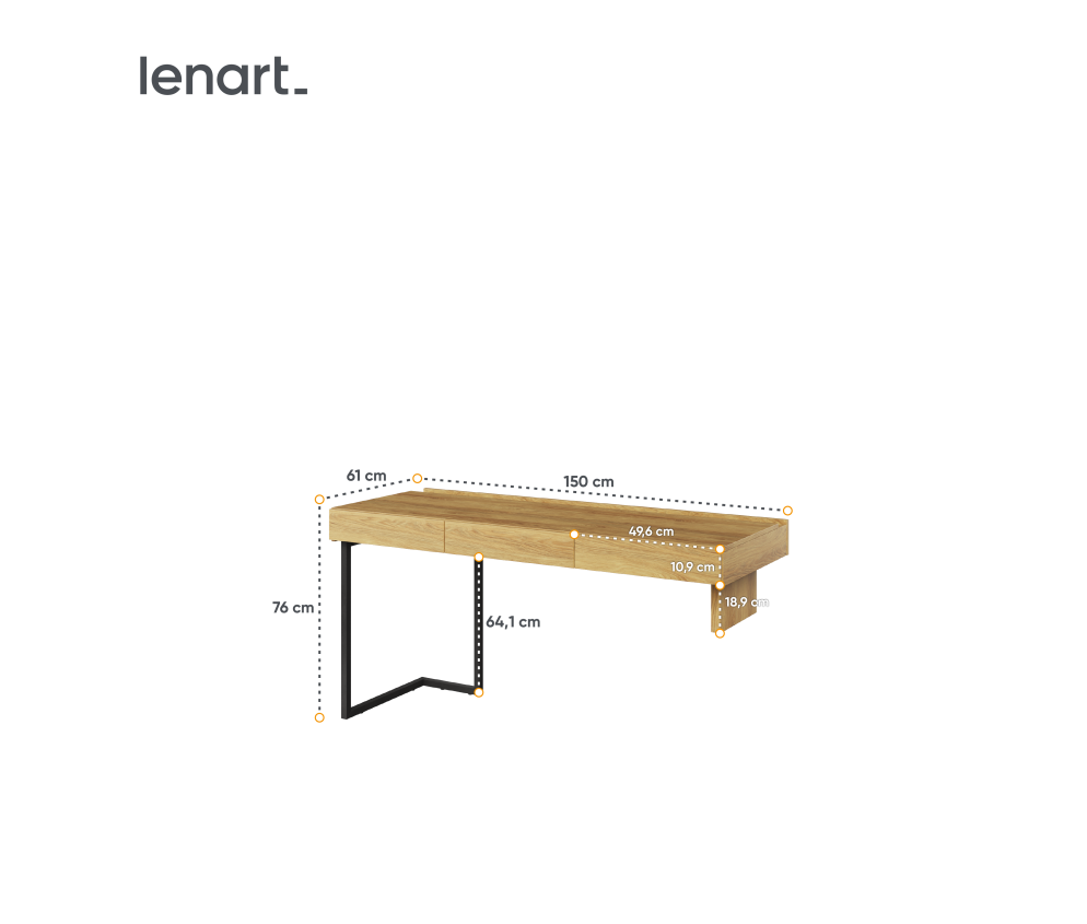 Biurko TEEN FLEX TF-04