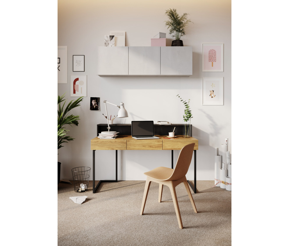 Biurko wolnostojące TEEN FLEX TF-04+TF-15