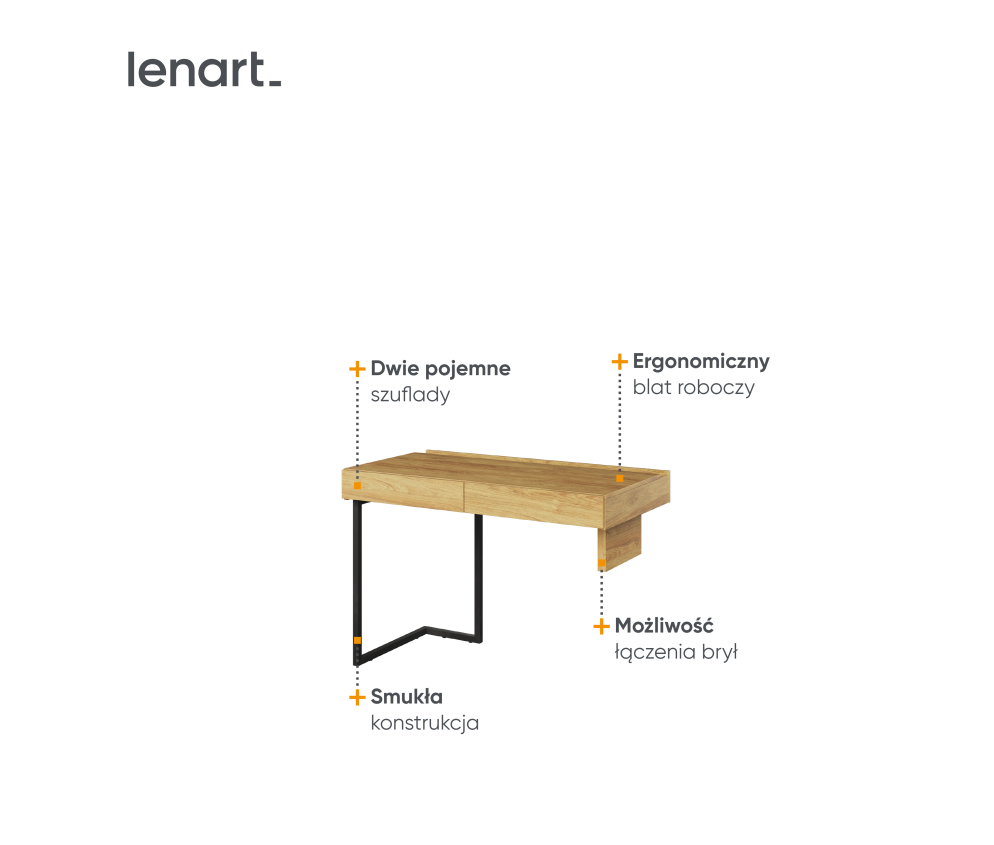 Biurko TEEN FLEX TF-06
