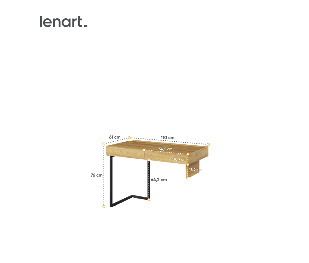 Biurko TEEN FLEX TF-06