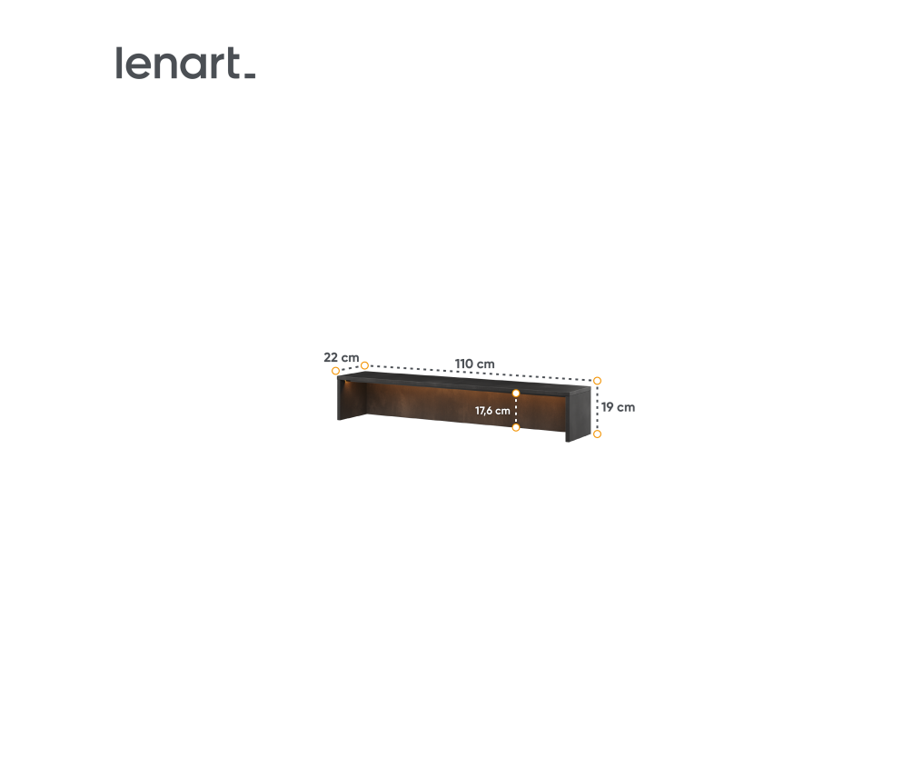 Biurko wolnostojące TEEN FLEX TF-06+TF-15