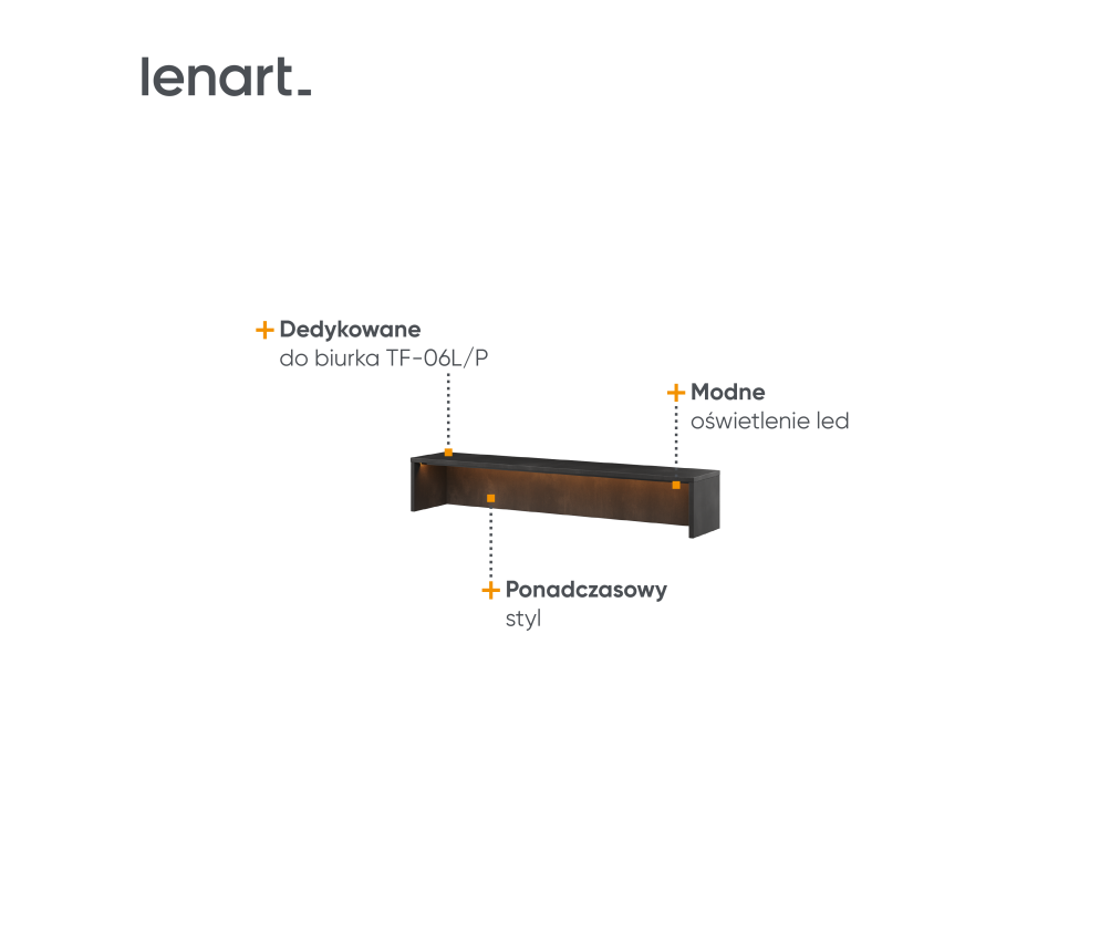 Nadstawka biurka TEEN FLEX TF-07