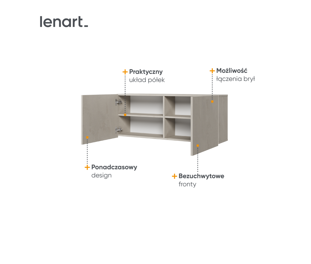 Szafka wisząca TEEN FLEX TF-10