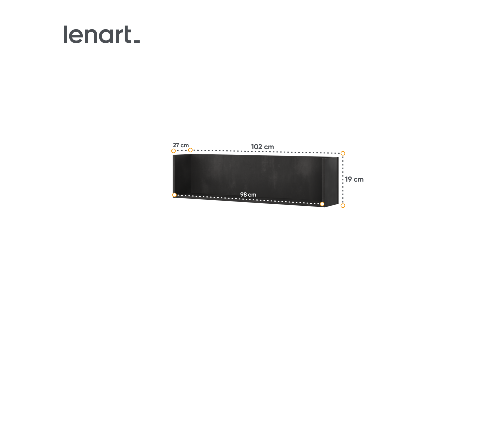 Półka wisząca TEEN FLEX TF-13