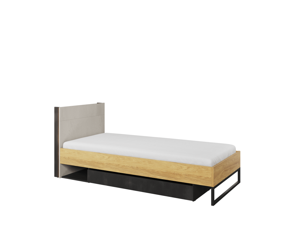 Łóżko ze stelażem TEEN FLEX TF-16