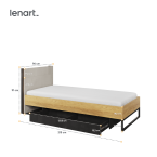 Łóżko ze stelażem TEEN FLEX TF-16