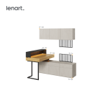 Zestaw mebli TEEN FLEX SET-07