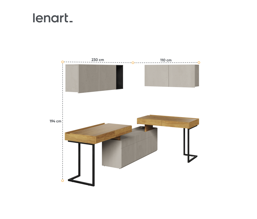 Zestaw mebli TEEN FLEX SET-08B