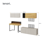 Zestaw mebli TEEN FLEX SET-09B