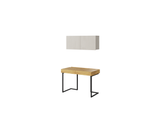 Biurko z szafką wiszącą TEEN FLEX SET-10B