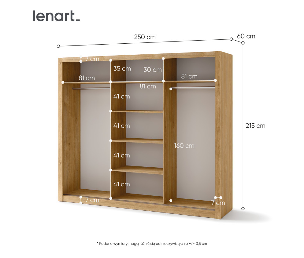 Szafa przesuwna IDEA ID-01