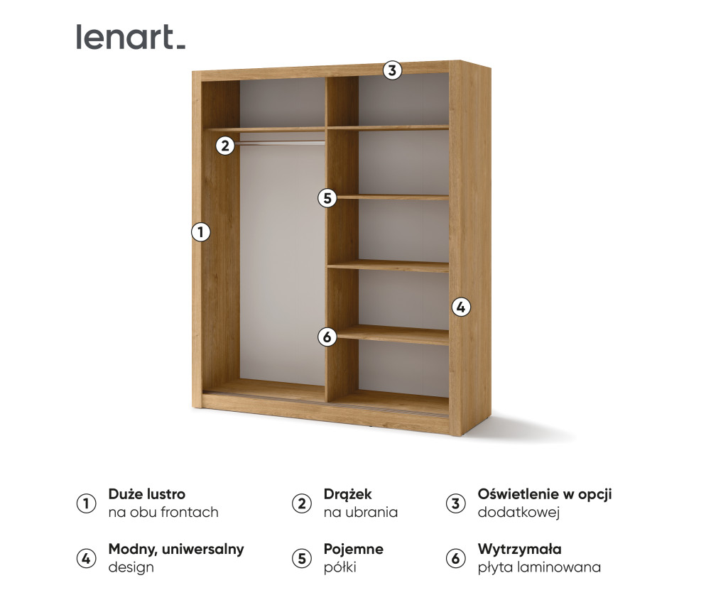 Szafa przesuwna IDEA ID-02