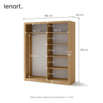 Szafa przesuwna IDEA ID-02