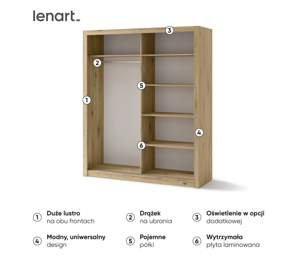 Szafa przesuwna IDEA ID-03