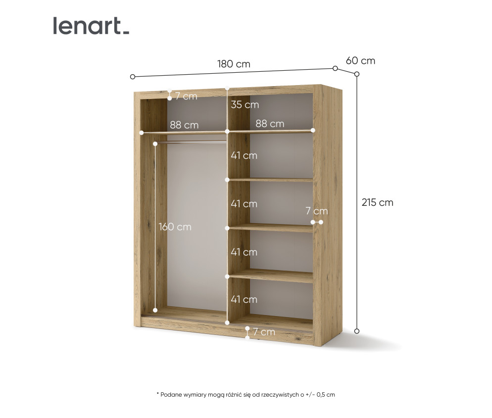Szafa przesuwna IDEA ID-03