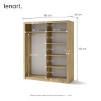 Szafa przesuwna IDEA ID-03