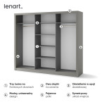 Szafa przesuwna IDEA ID-01-3L