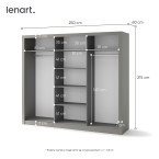 Szafa przesuwna IDEA ID-01-3L