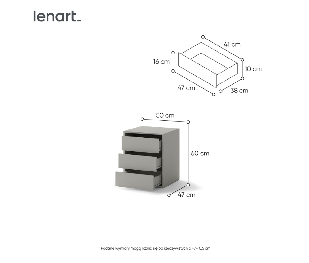 Szafa przesuwna IDEA ID-01-3L