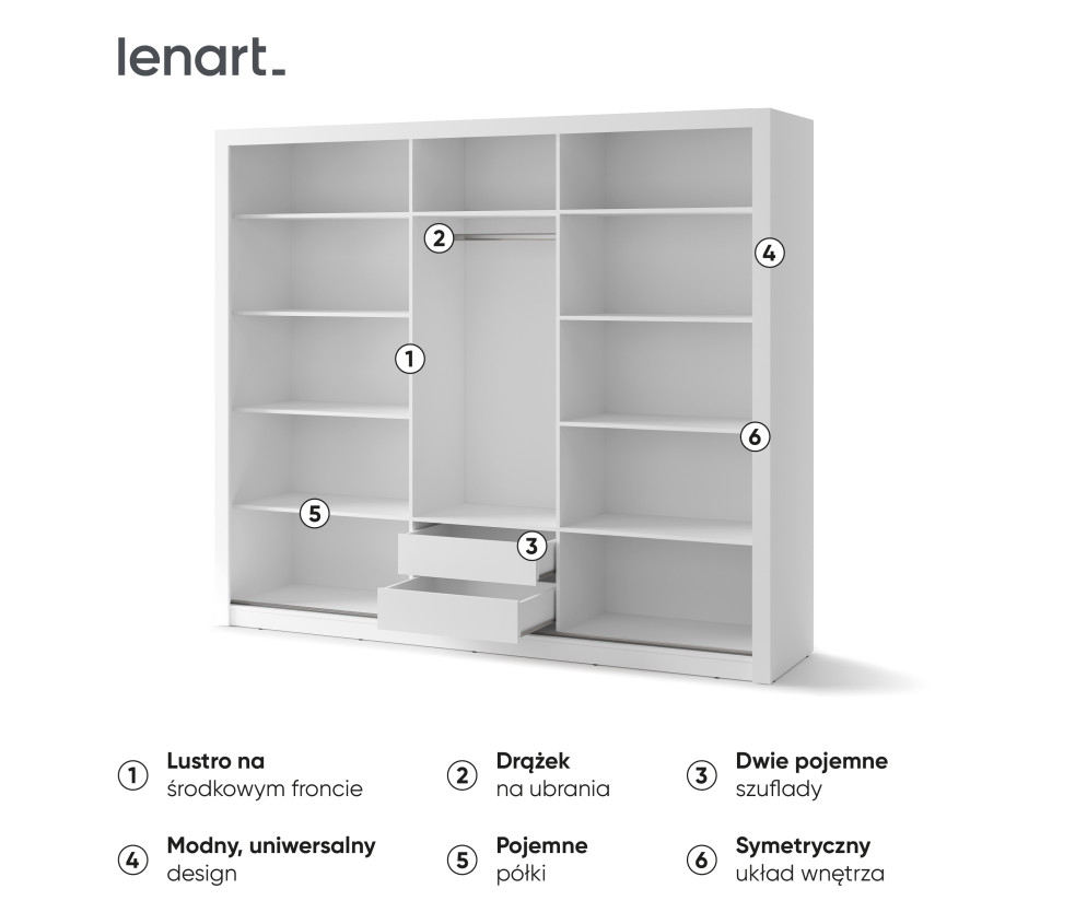 Szafa przesuwna IDEA ID-11