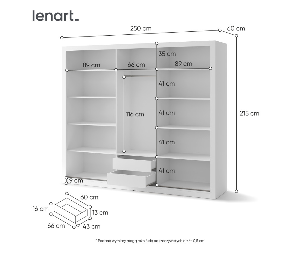 Szafa przesuwna IDEA ID-11
