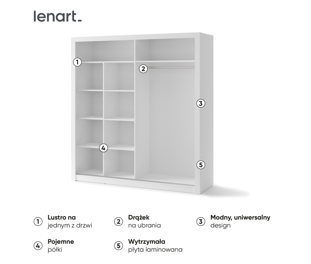 Szafa przesuwna IDEA ID-12
