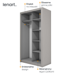 Szafa przesuwna IDEA ID-18