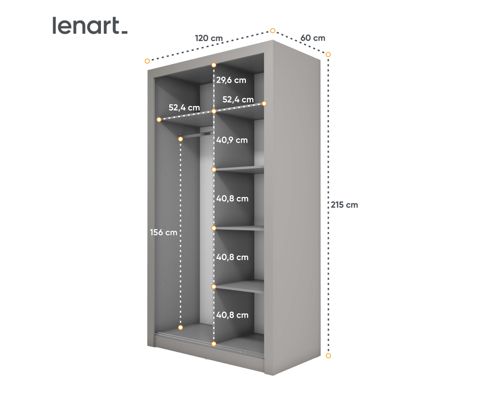 Szafa przesuwna IDEA ID-18