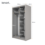 Szafa przesuwna IDEA ID-18