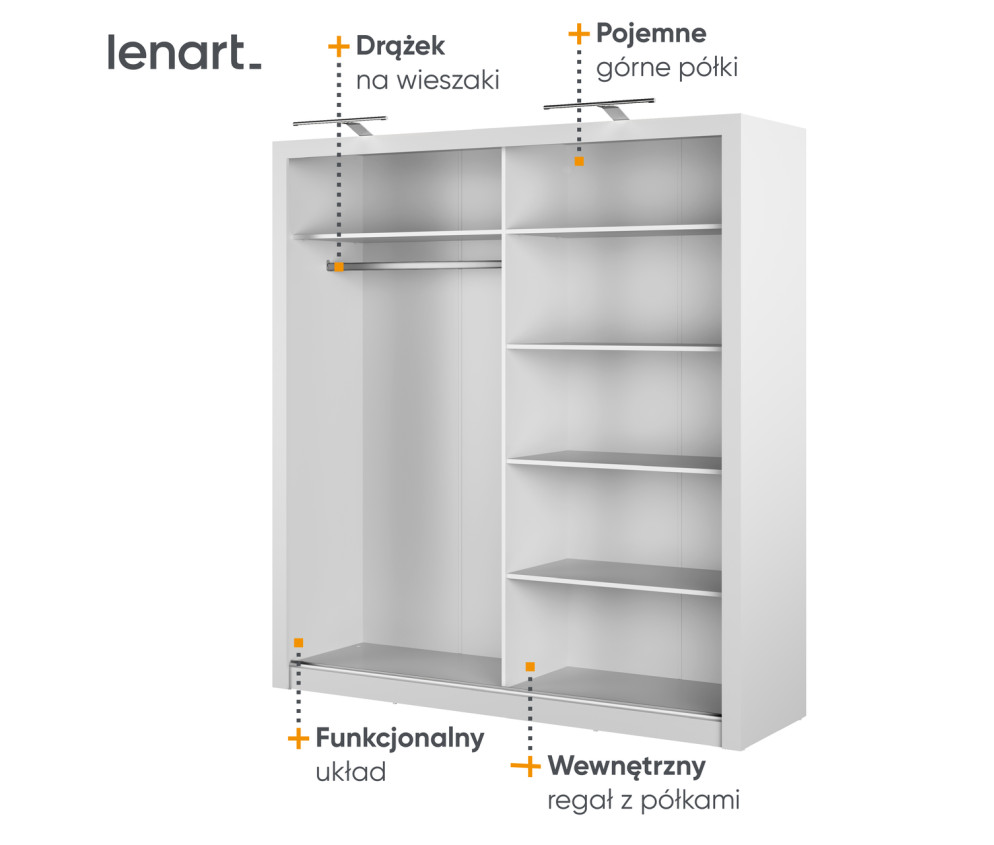 Szafa przesuwna IDEA ID-16