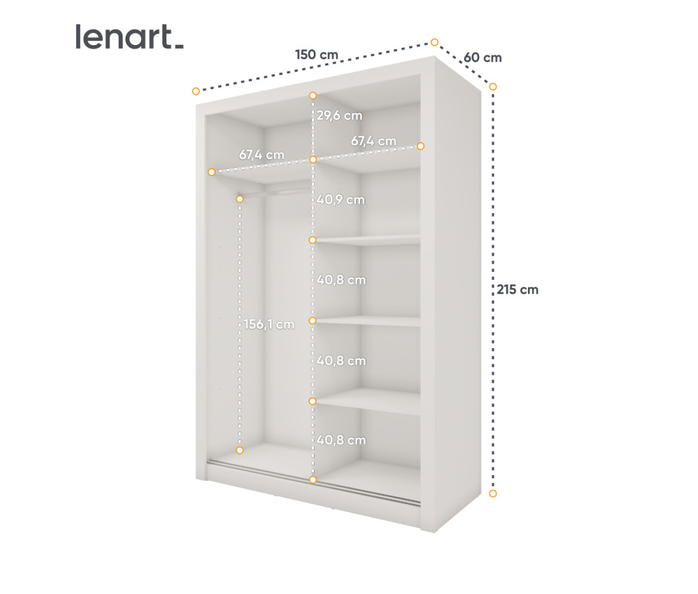 Szafa przesuwna IDEA ID-17