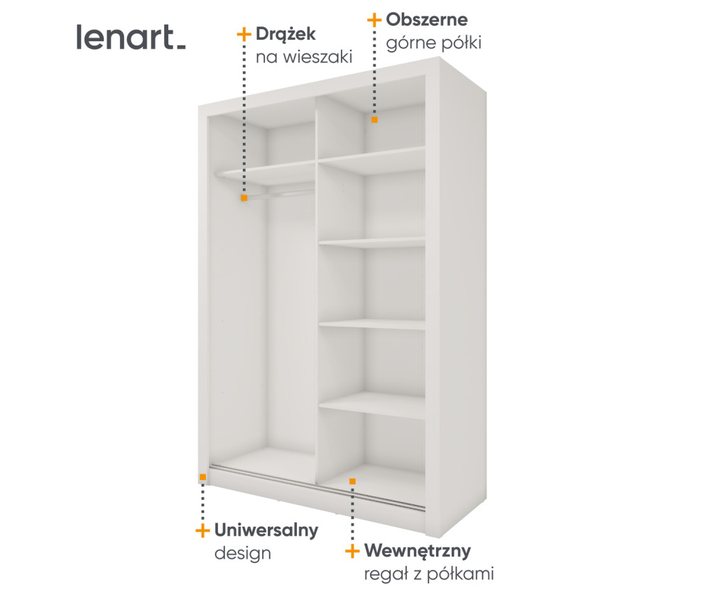 Szafa przesuwna IDEA ID-17