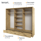 Szafa przesuwna z oświetleniem ARTI AR-01