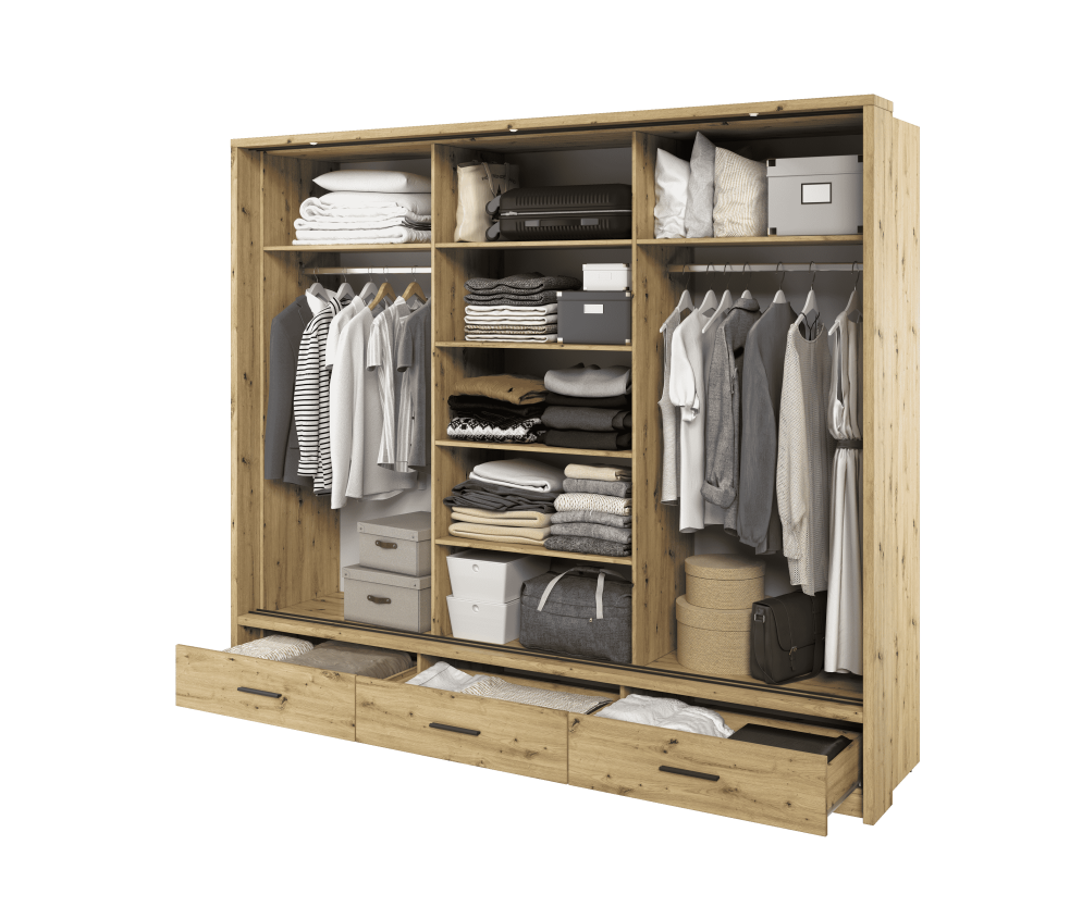 Szafa przesuwna z oświetleniem ARTI AR-01