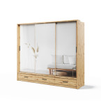 Szafa przesuwna z oświetleniem AR-01P-3L