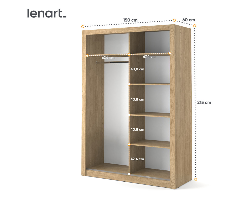 Szafa przesuwna ARTI AR-04