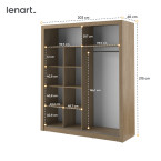 Szafa przesuwna ARTI AR-08