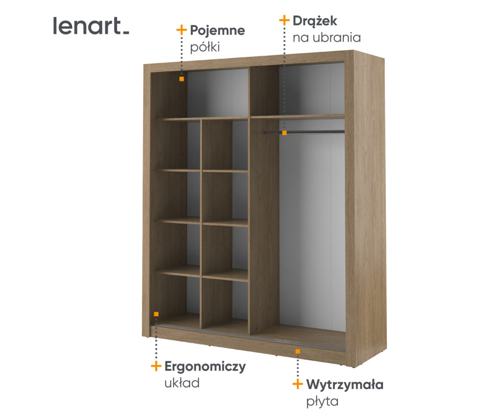 Szafa przesuwna ARTI AR-08