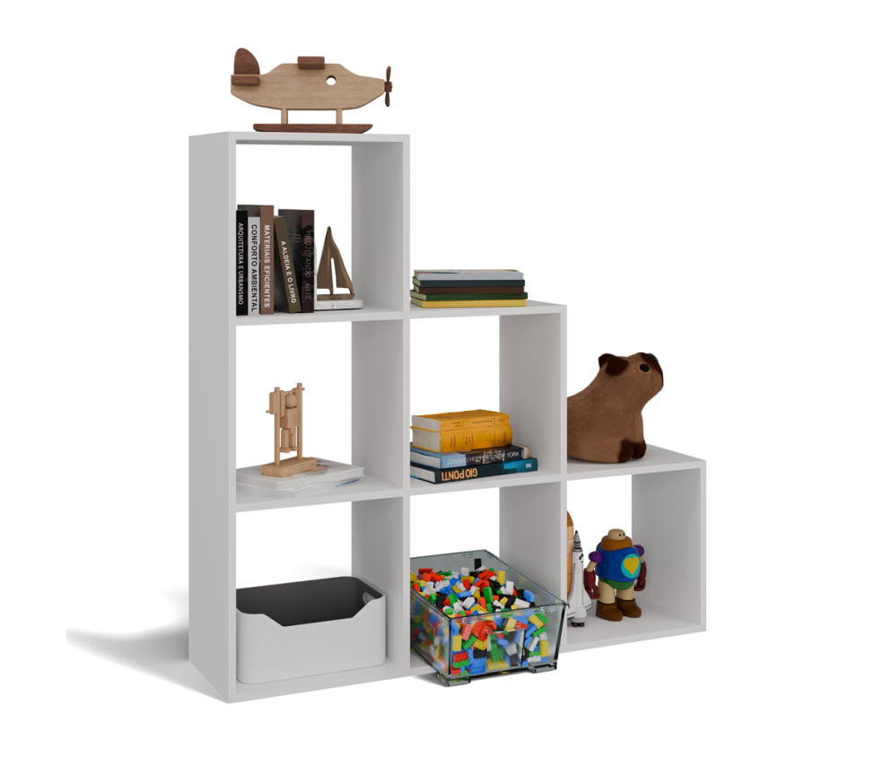 Regał STEP 3X3 RS-30 BIAŁY