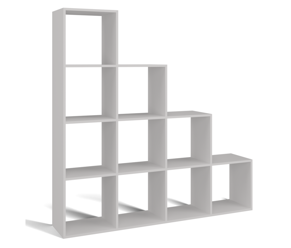 Regał Step 4X4 BIAŁY