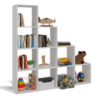 Regał Step 4X4 BIAŁY