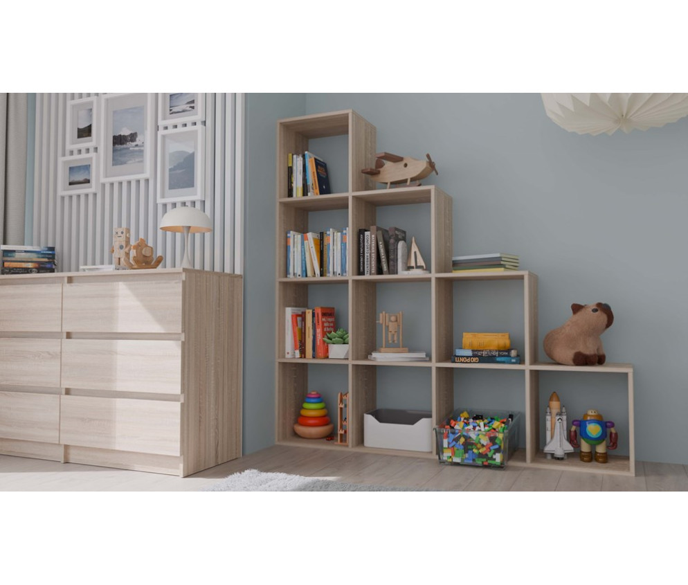 Regał Step 4X4 SONOMA