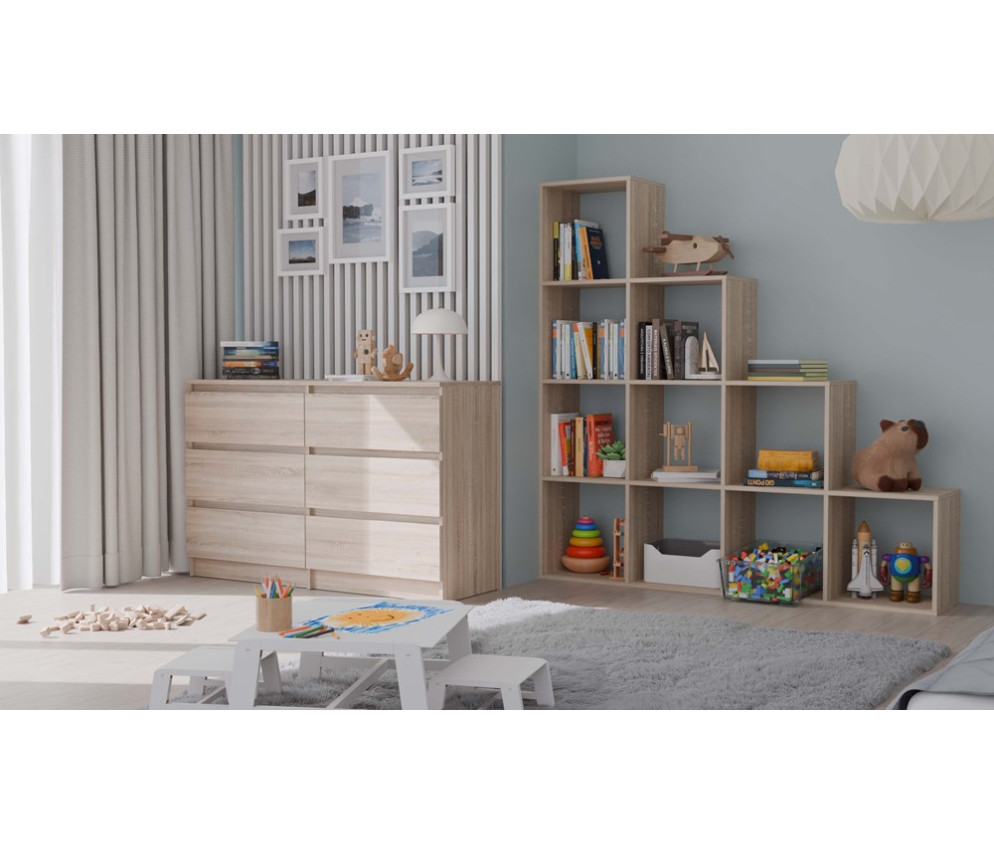 Regał Step 4X4 SONOMA