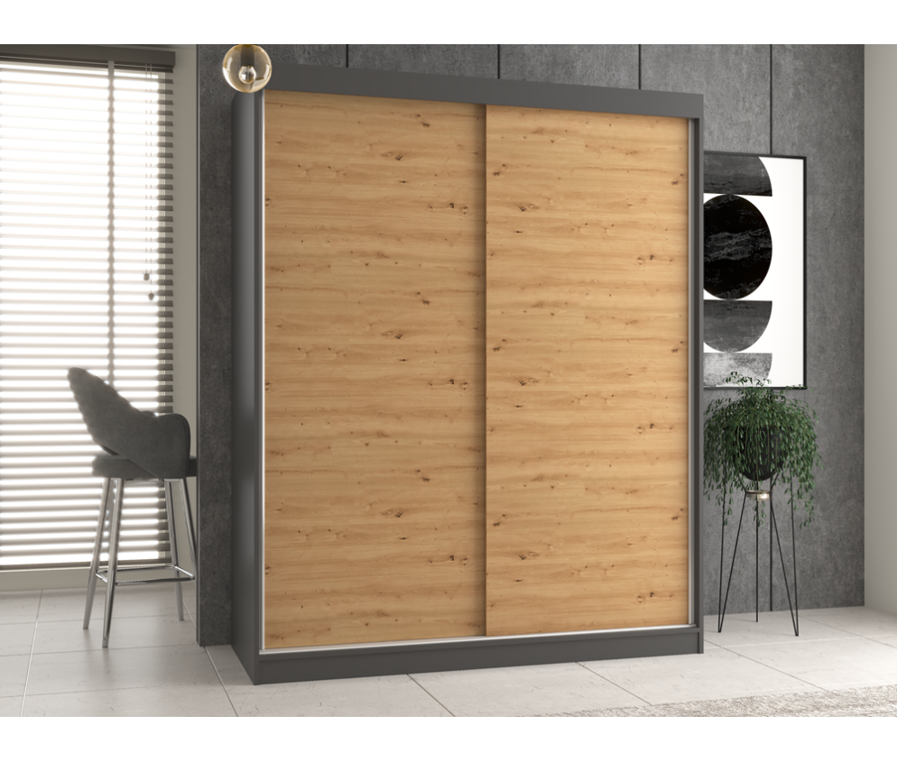 Szafa Iga 160/B ANTRACYT ARTISAN