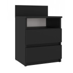 Szafka nocna Malwa M1 CZARNY