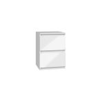 Szafka nocna Malwa M2 BIAŁY POŁYSK