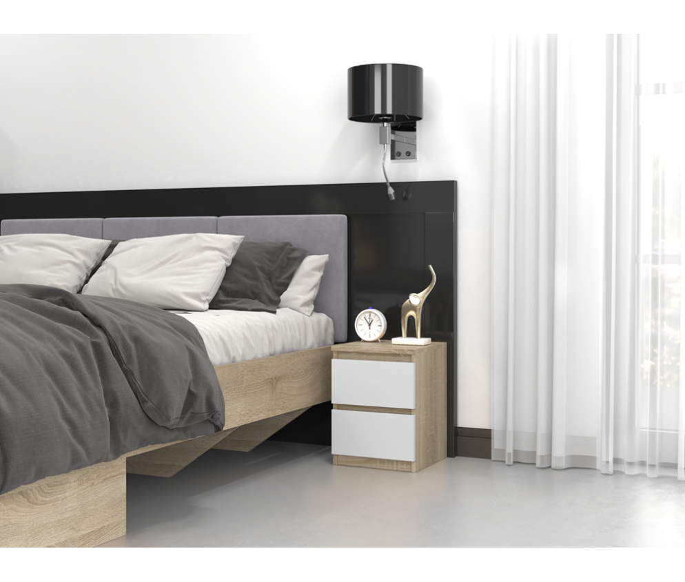 Szafka nocna Malwa M2 BIAŁY SONOMA