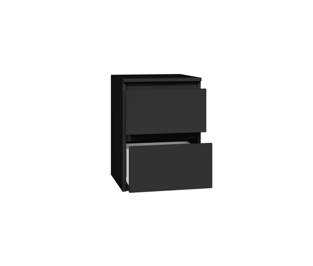 Szafka nocna Malwa M2 CZARNY