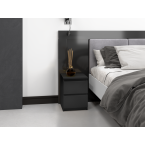 Szafka nocna Malwa M2 CZARNY